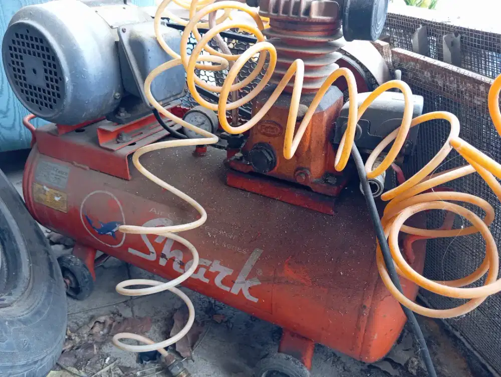 Kompresor angin shark murah hidup normal irit listrik