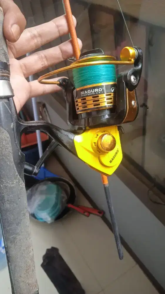 Jual Joran Reel MAGURO Gear Ratio: 4.9:1  4000