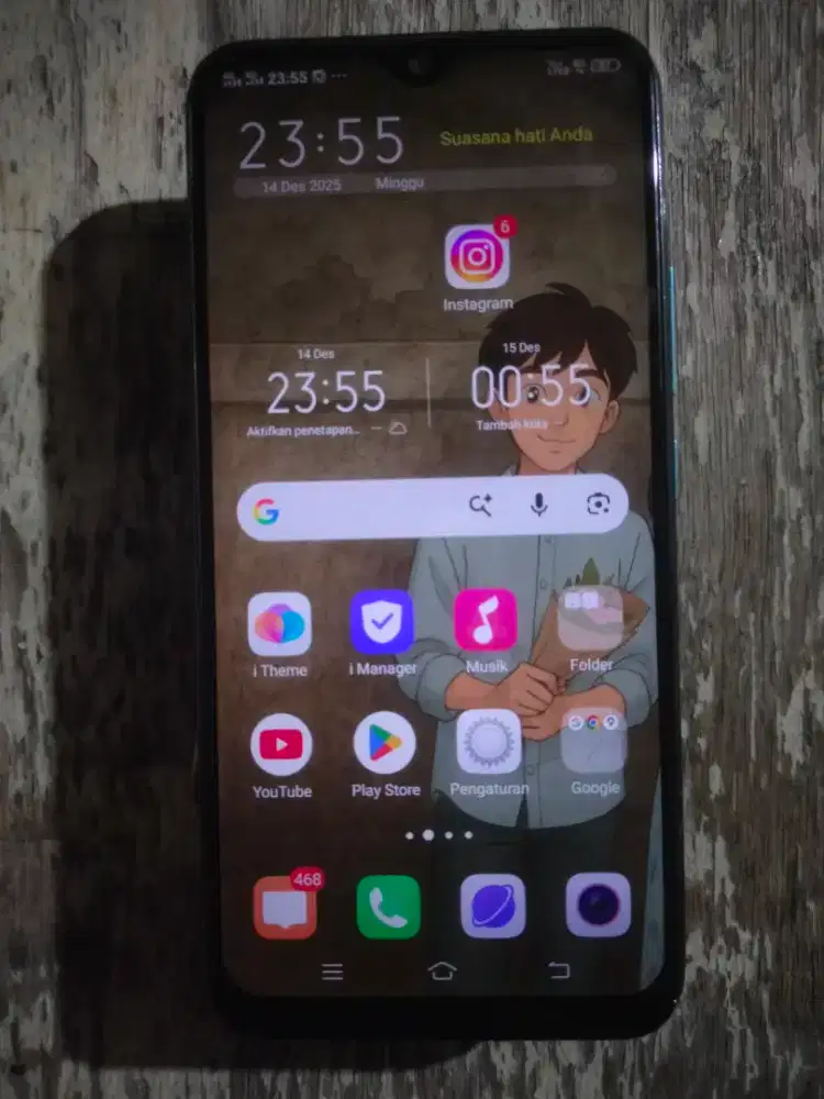 JUAL BU VIVO Y12 RAM 8/256 BATANGAN