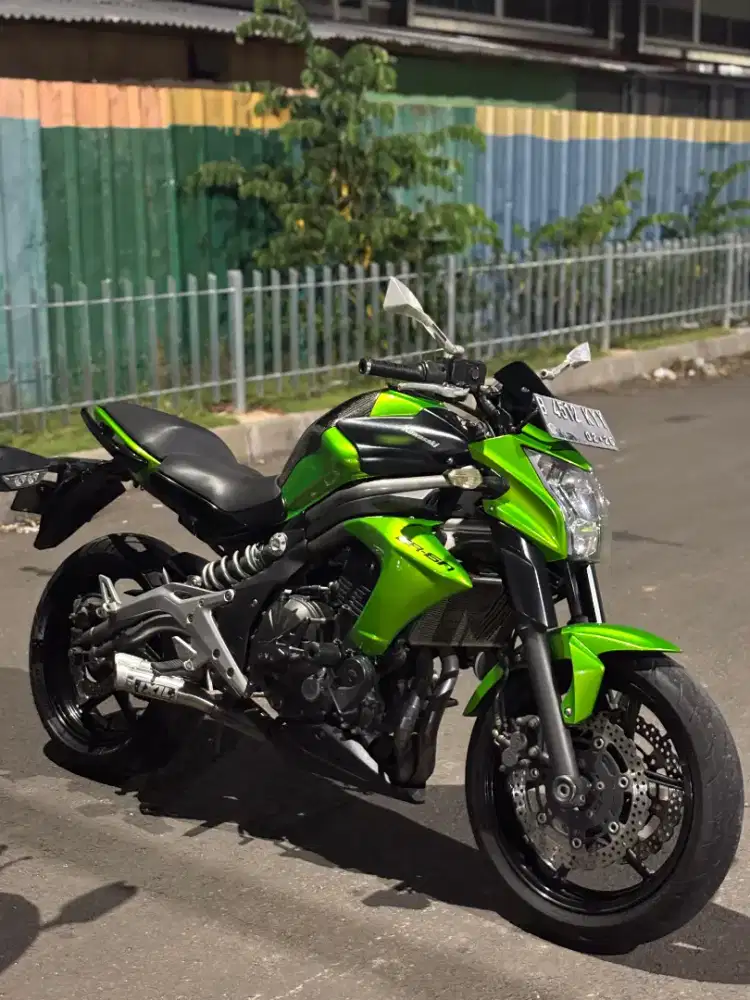 Bismillahirrahmanirrahim For Sale Kawasaki ER6N Motor kesayangan!!!