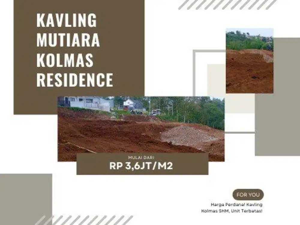 Kavling Kolmas Dikelilingi Tanaman Endemik Lokal! Dapatkan Micro-Climate Paling Sejuk di Cimahi