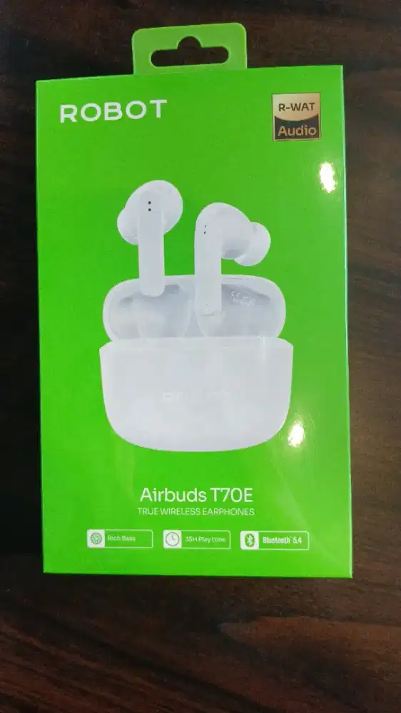 Robot Airbuds T70E TWS In Ear Earphone Wireless Headset Bluetooth 5.4