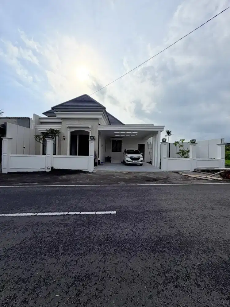 Tepi Jl Aspal Rumah Baru Tanah Luas Timur Jakal Km 13 Sleman