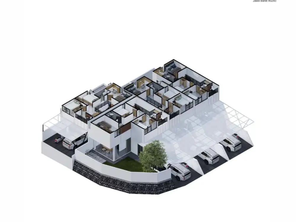 Rumah 2 Lantai dengan Open Space – Lebih Sejuk & Lega