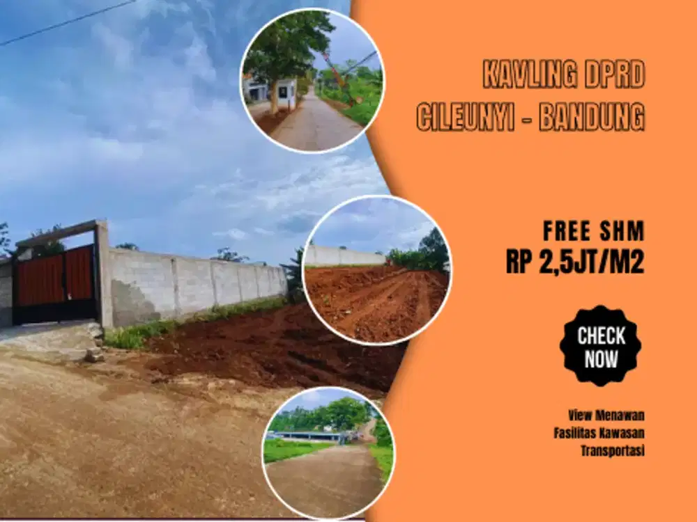 LINGKUNGAN DPRD: Keuntungan Bebas Banjir & Nyaman pada Kavling A2 156m²!