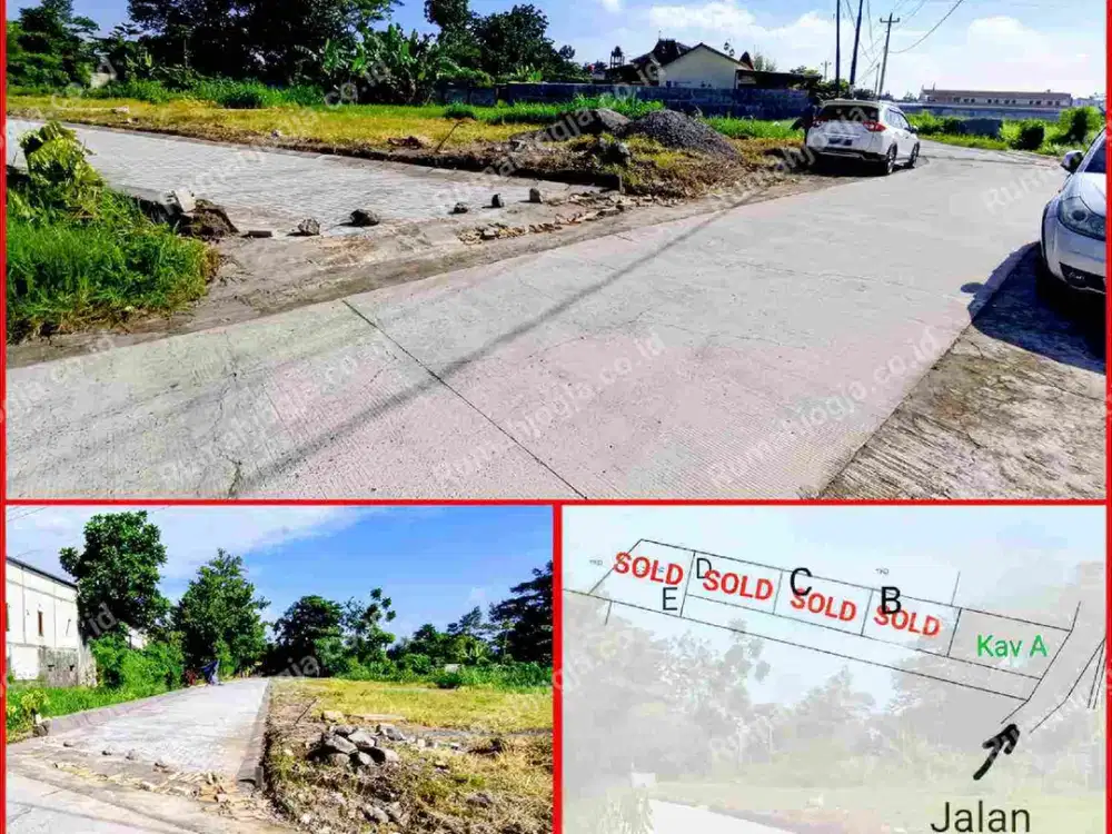 tanah istimewa Maguwoharjo dekat jalan raya tajem