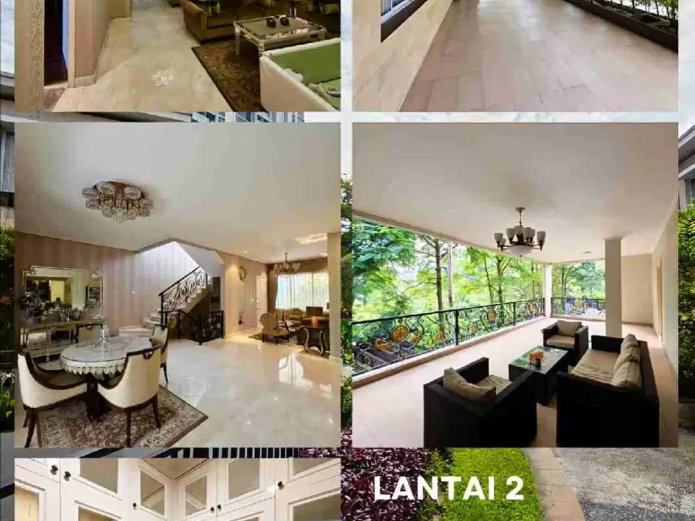 rumah mewah di perumahan river valley residance ciputat