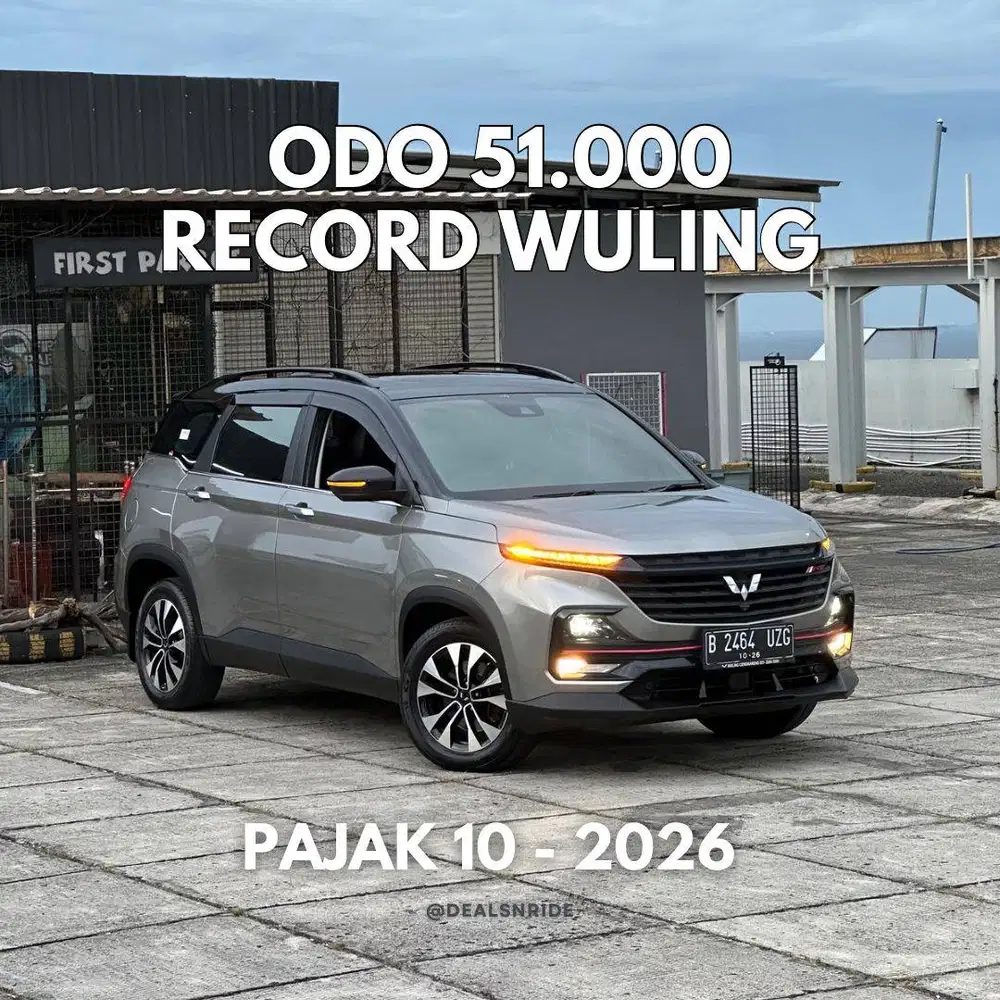 TERMURAH SE OLX !! KM 51.000 PAJAK 10/2026 WULING ALMAZ RS PRO AT 2021