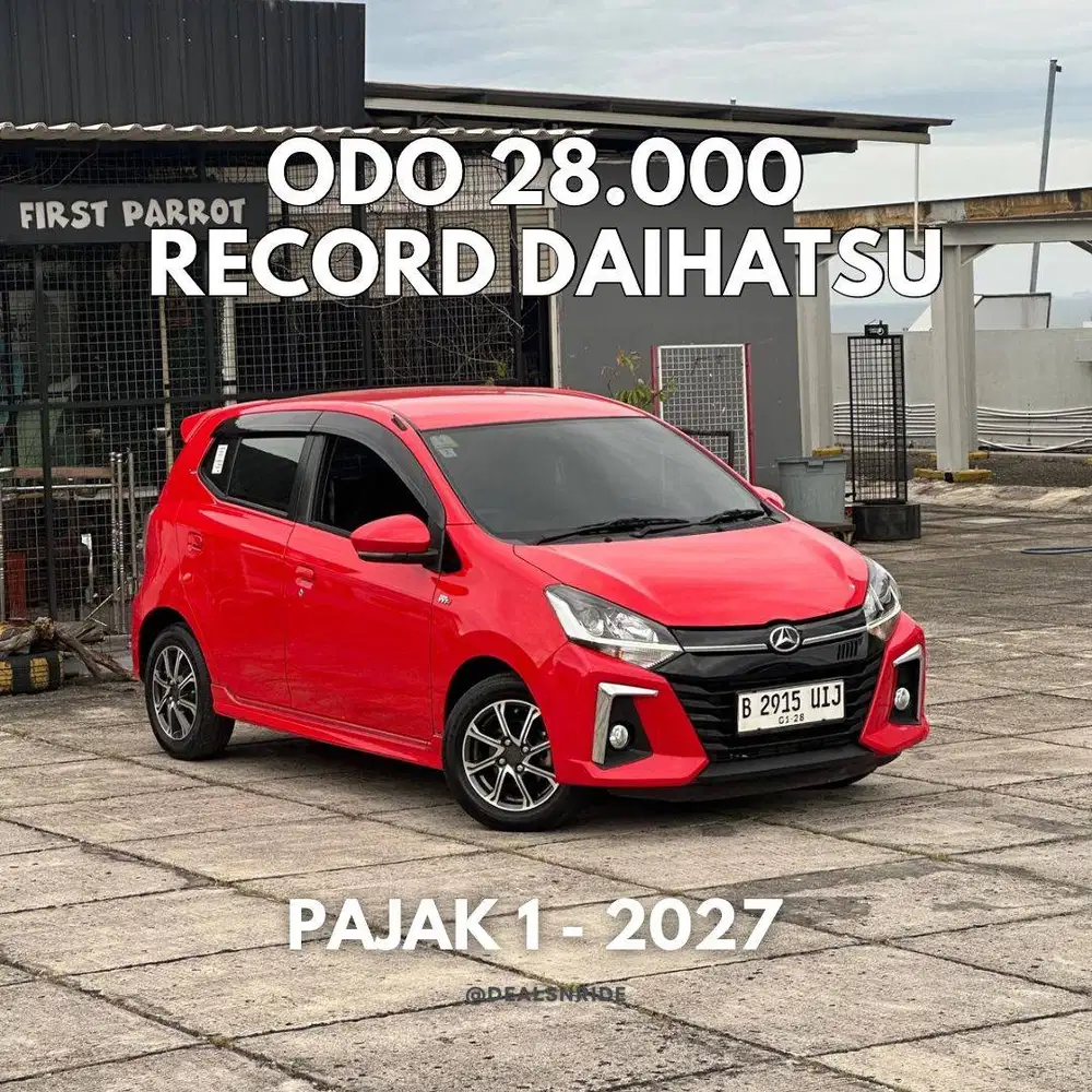 KM 28.000 ANTIK !! PAJAK 1/2027 DAIHATSU AYLA R AT 2022 SUPER MURAH