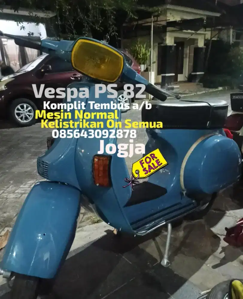 Vespa Ps 1980 Komplit Normal