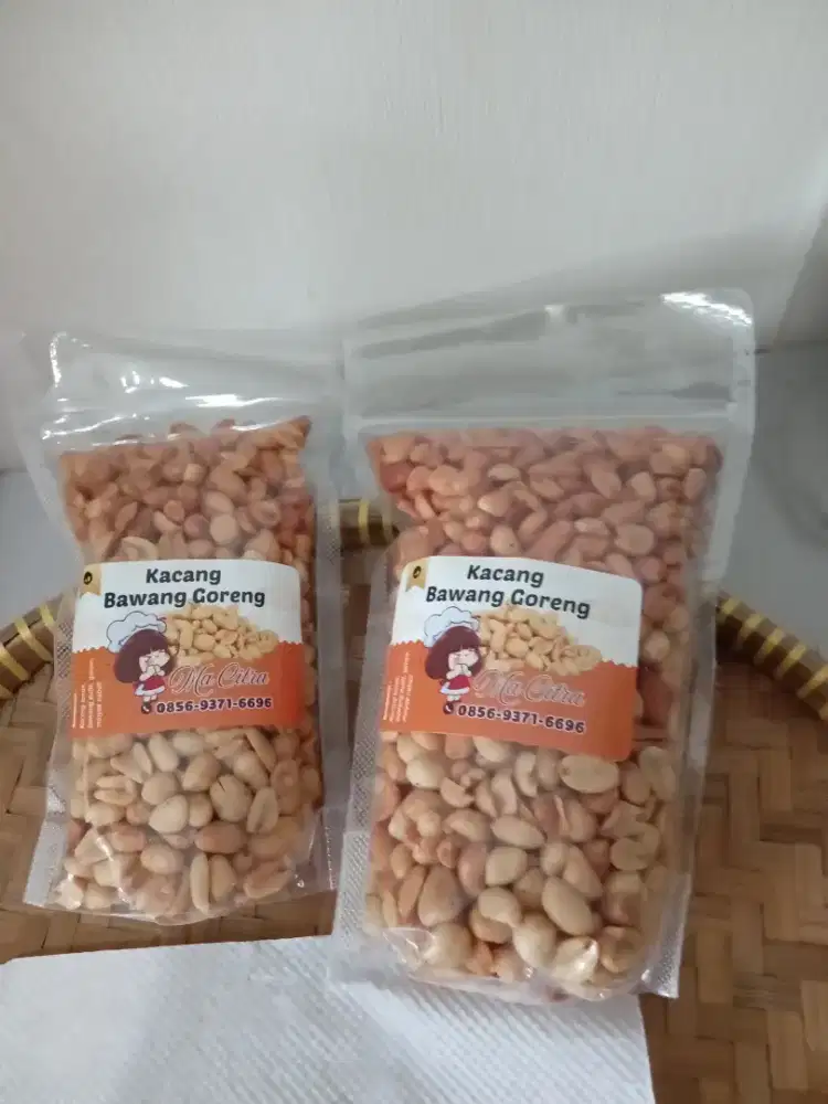 Kacang Bawang Goreng 250 gr dan 500gr