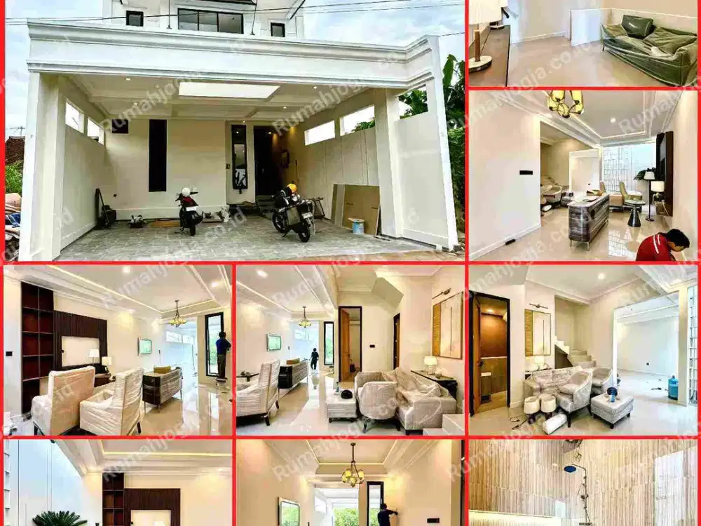 rumah baru mewah full furnished dalam ringroad maguwoharjo