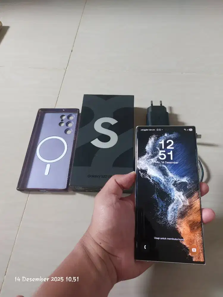 Samsung S22 Ultra 12/256 Fulset Ori Sein