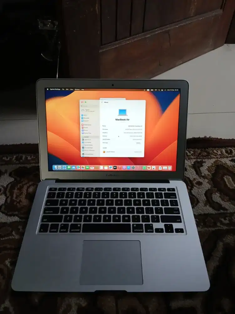 Macbook Air 13-inch. 2017  8\128 gb