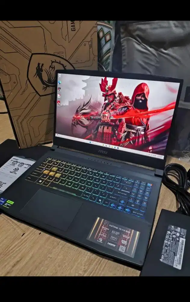 MSI KATANA CORE i7 GEN 14 [RAM 16GB SSD 512GB VGA NVIDIA RTX 5060]