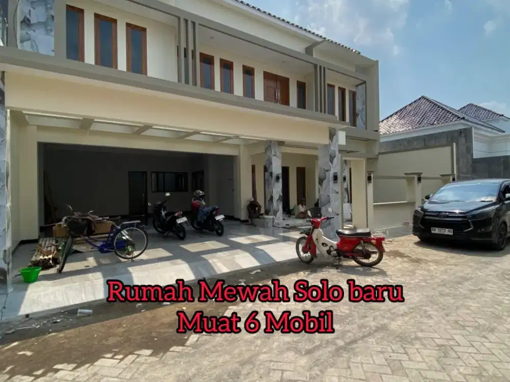 RUMAH MEWAH SOLO BARU DEKAT RS OEN DAN AL AZHAR
