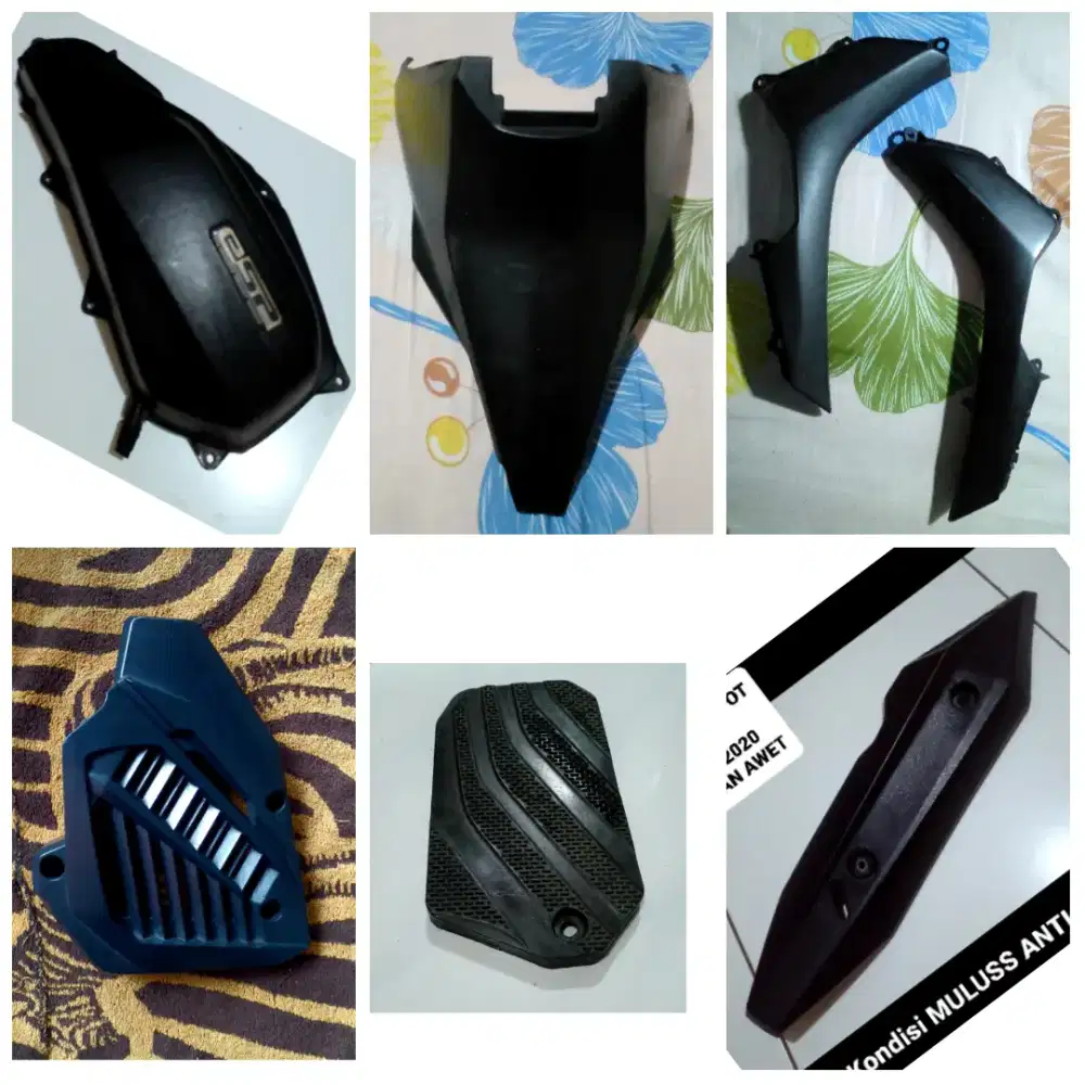 COVER Mesin/Radiator/Garnish/Aki/Knalpot VARIO 2018 - 2021 ORI Copotan