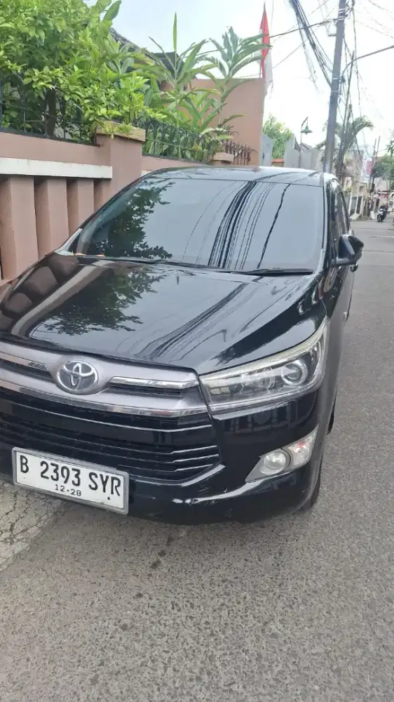 Innova type v 2018 siap pakai