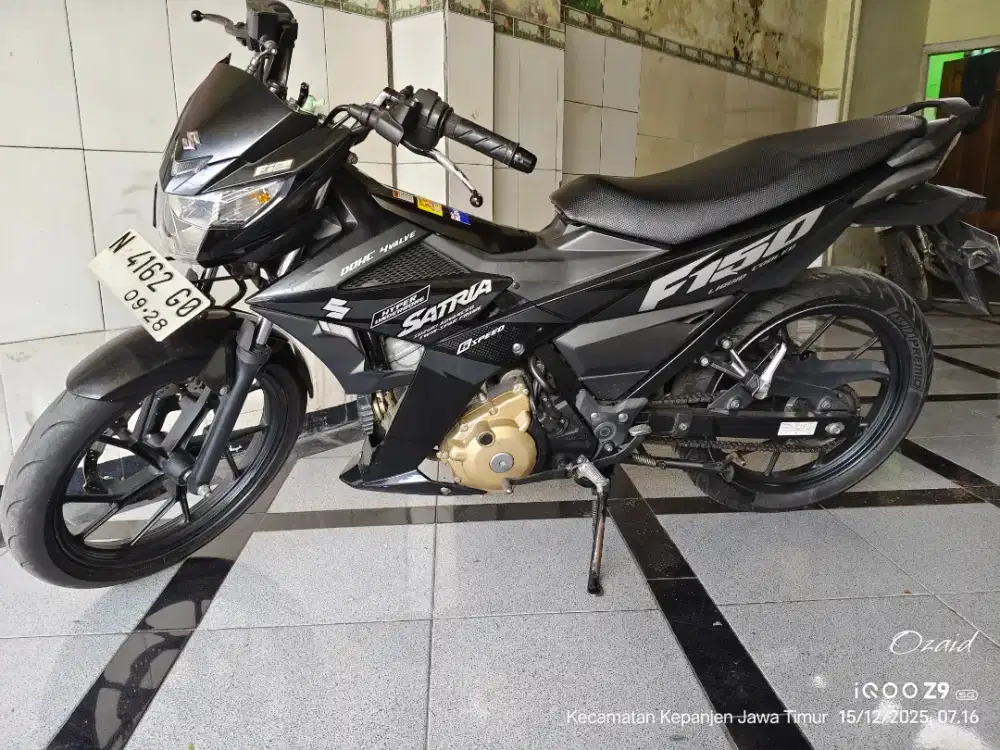 Satria suzuki FU injeksi 2018. SS lengkap. Pajak panjang