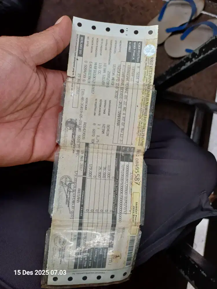 Jual butuh mtr smash jadul.