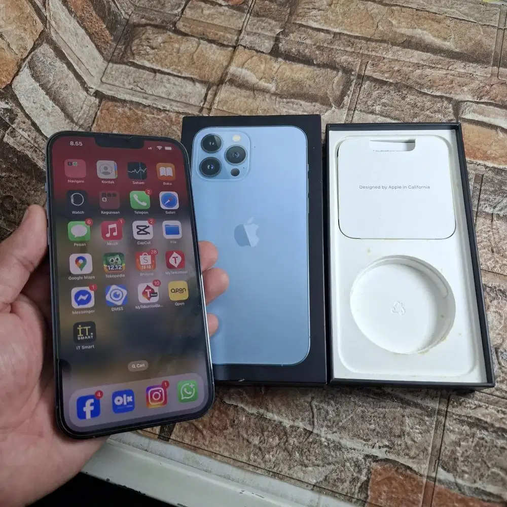 Iphone 13 pro max 128 GB inter imei aman