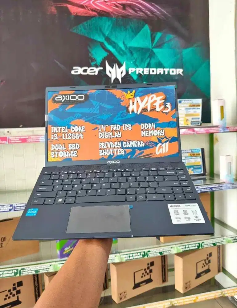 LAPTOP BARU MURAH | AXIOO HYPE 3 CI3-GEN11 | BISA KREDIT 0 DP