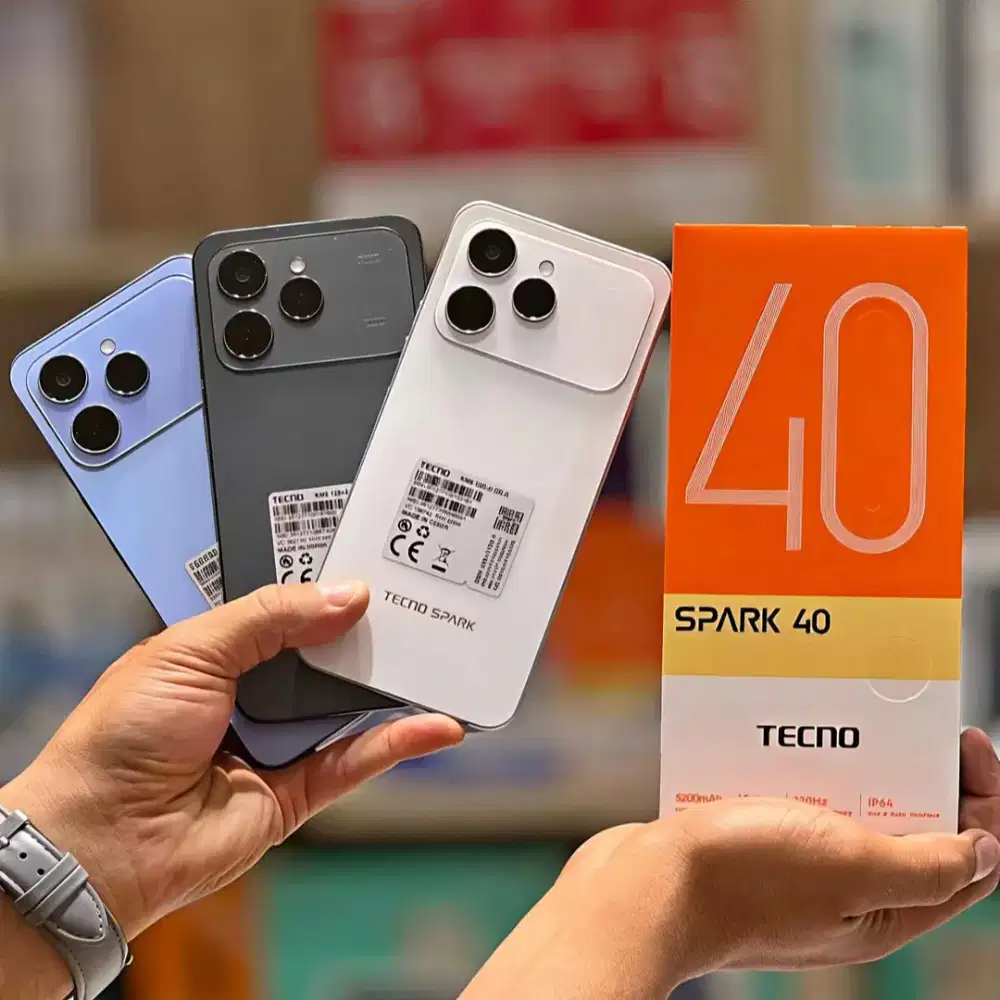 Tecno Spark 40 8/256 6/128 Baru