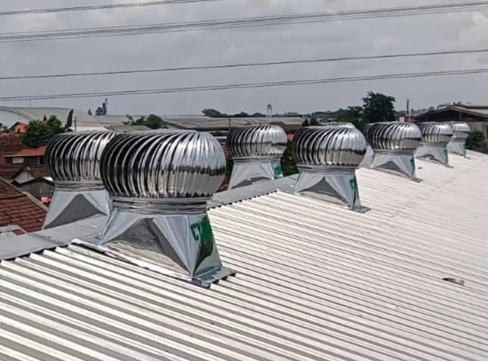 JUAL TURBIN VENTILATOR SURABAYA: SOLUSI VENTILASI ATAP TERBAIK