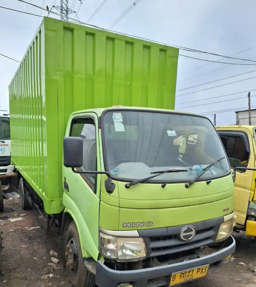 Hino Dutro 6ban 130MDLong Box Besi Long 5.7m Ors Turbo Bio Solar Turbo