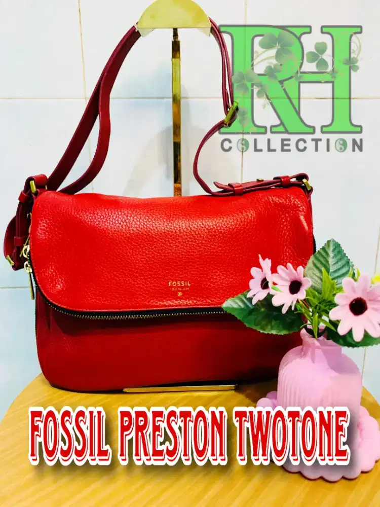 TAS FOSSIL PRESTON TWOTONE