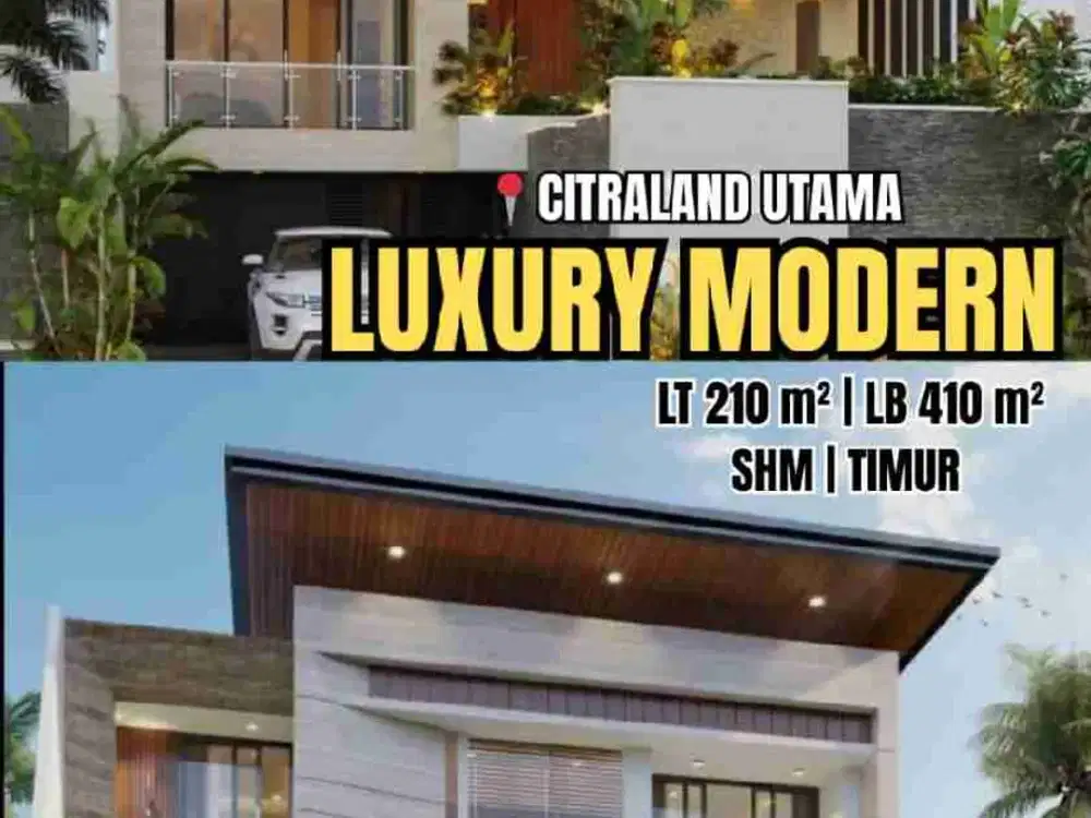 Hot Listing Dijual Rumah Luxury New Gress Modern Citraland Utama Emerald Mansion