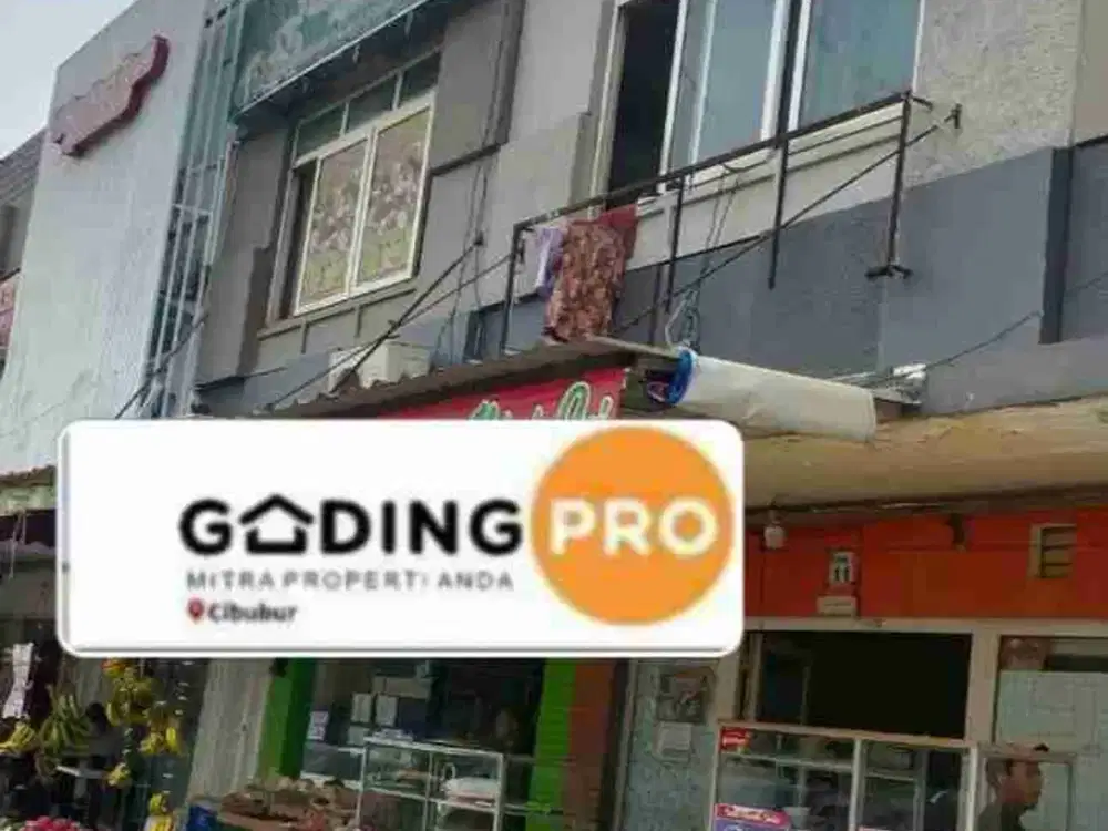 Dijual Ruko 2 lantai kawasan ramai siap pakai di kota wisata