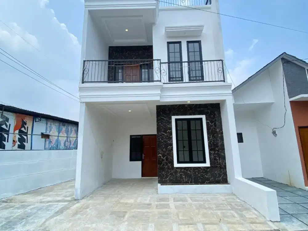 Rumah didekat depok 2,5 lantai cuma 700jutaan