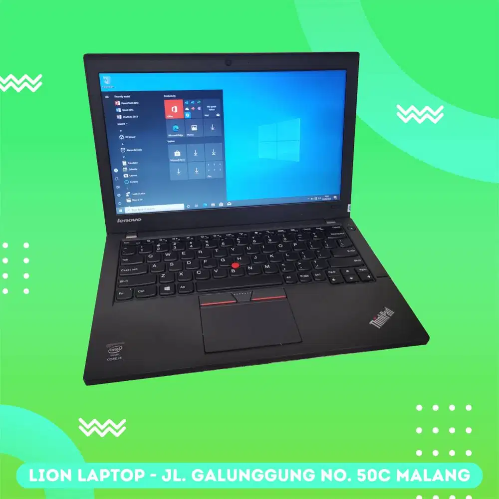 RAM 8GB SSD 256GB Core i5 Lenovo Thinkpad X250 [15|12]