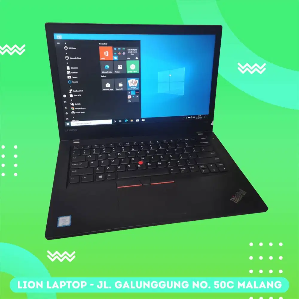 RAM 16GB Core i5 Gen7 SSD 256GB Lenovo Thinkpad T470 [15|12]