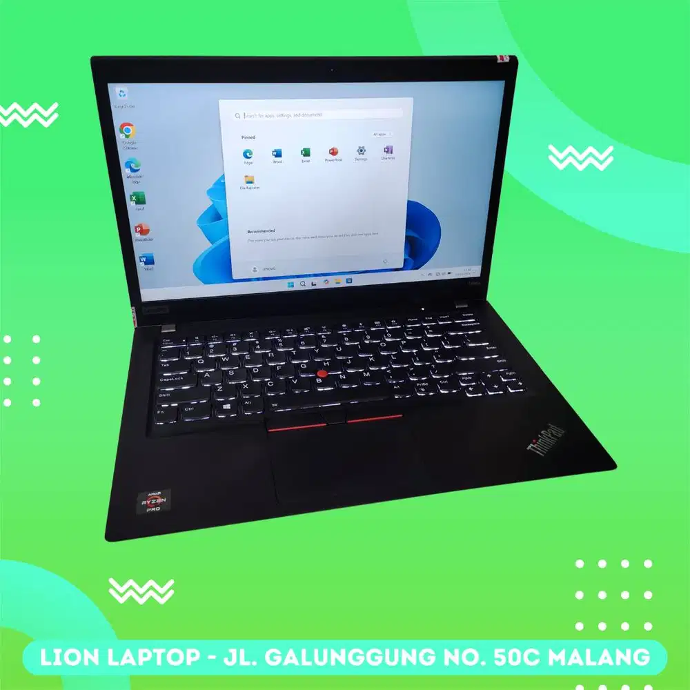 AMD Ryzen 7 PRO 4Ghz 16/256 VGA 2GB Lenovo Thinkpad T495s [15|12]