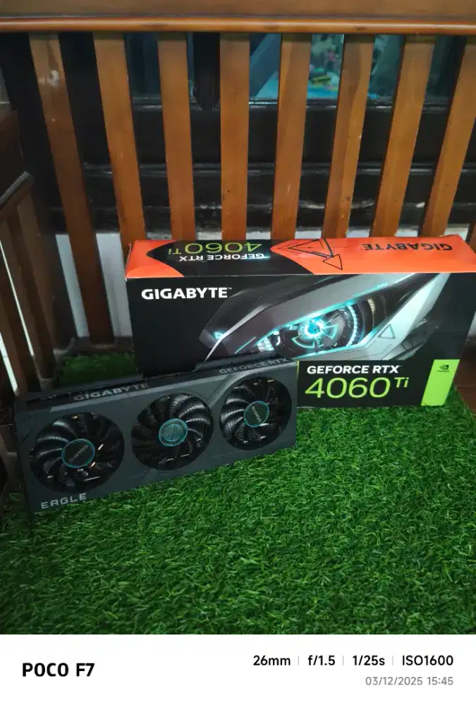 vga RTX 4060 ti 8gb ddr6 gigabyte eagle triple fan