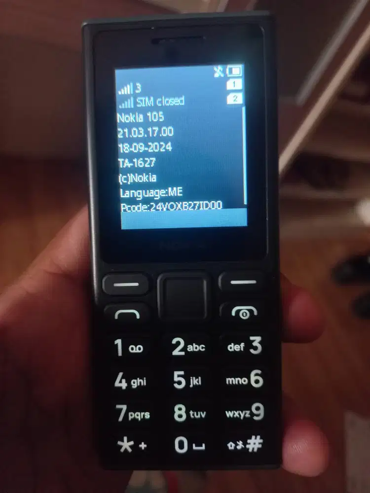 Nokia 105 (2024) - Black