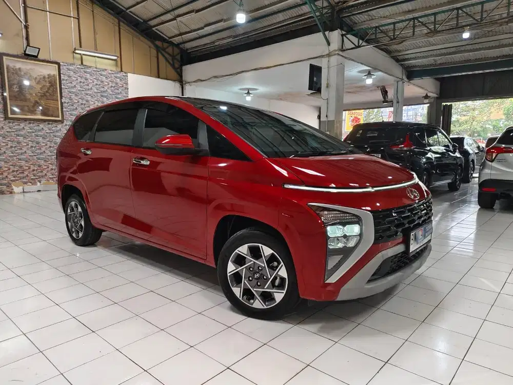 HYUNDAI STARGAZER PRIME AT 2022 CAPTAIN SEAT LOW KM PAJAK PANJANG