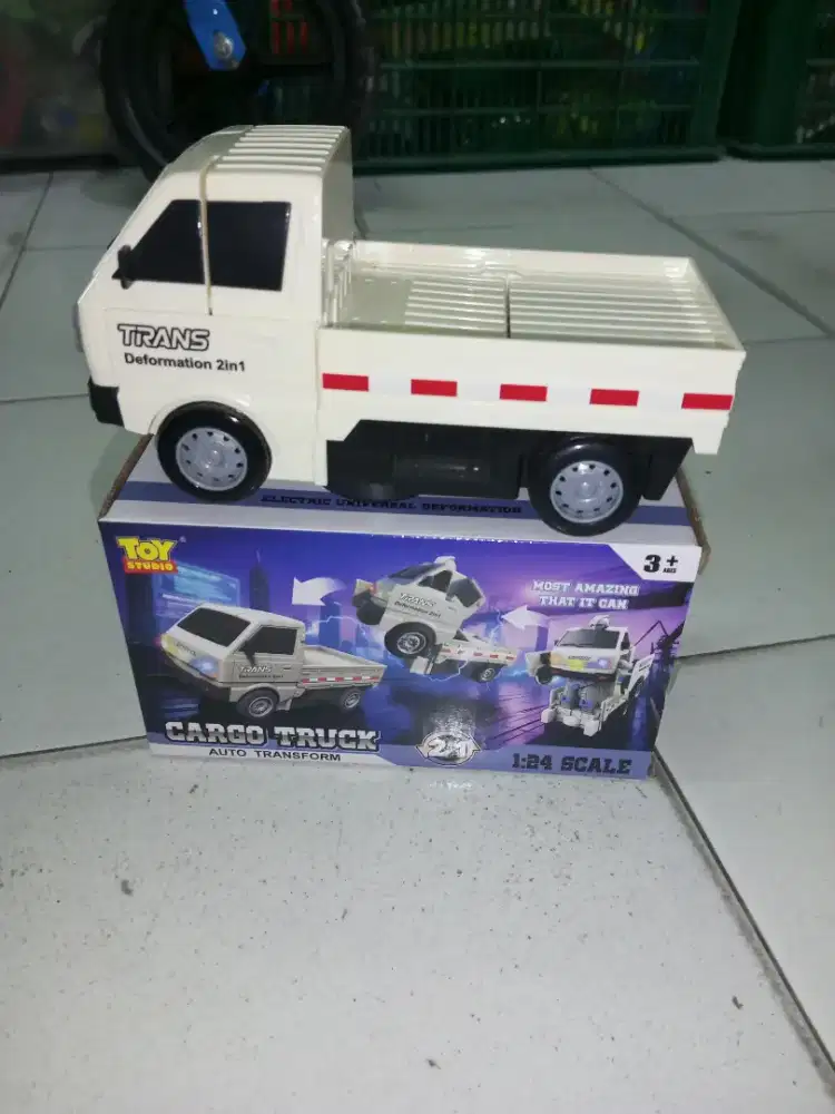 Mainan Anak Pickup Transformers