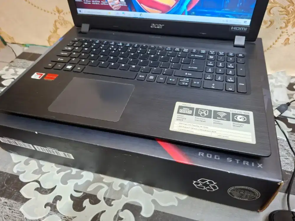 NO.93

LAPTOP ACER ASPIRE A314-22 PROCESSOR AMD RYZEN 3 3250 RAM 8