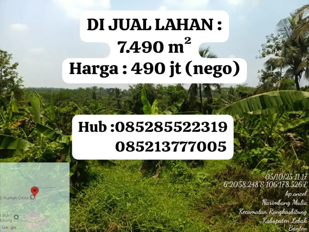 DIJUAL LAHAN/TANAH