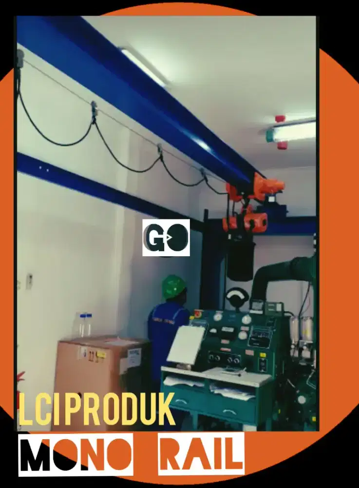 Mono rail crane hoist crane