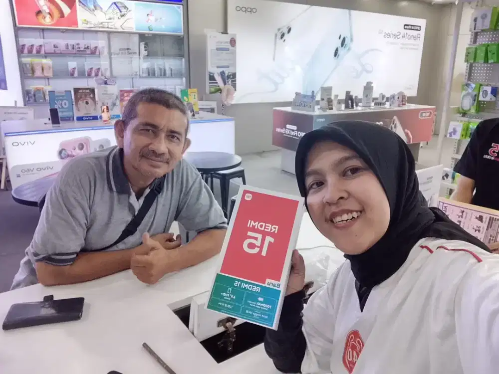 REDMI 15 8/128 COD BAYAR DITEMPAT BISA