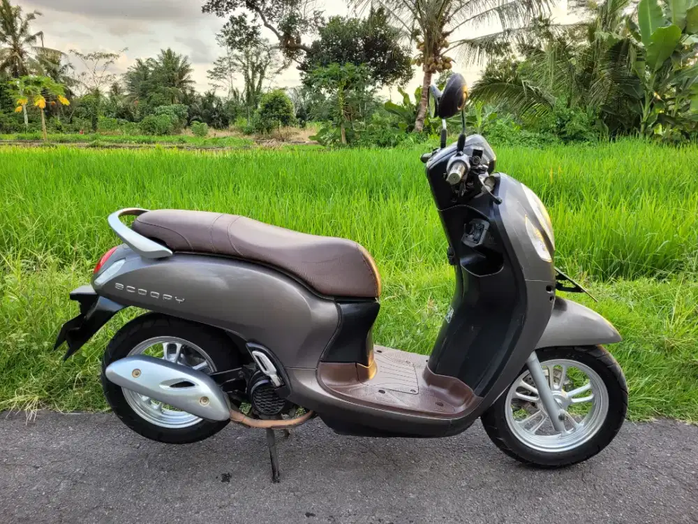 Scoopy 2021 Keyless Stylish plat AB sleman