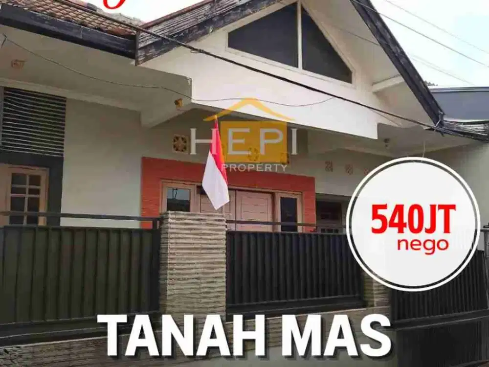 Rumah Murah TanahMas Semarang ! kondisi masih oke.