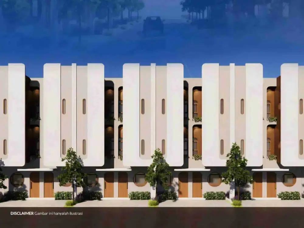 Kost dan Apartemen 5 Menit ke IPB, Konsep Eduliving Dgn Fasilitas Lengkap, Sistem Cluster, SHM, Fully Furnished, Bisa KPR BSI