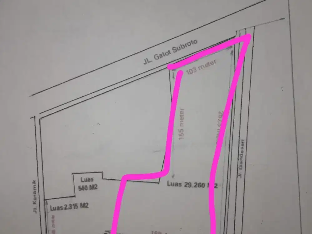 Sewa Kavling Komersil  Akses Semua Kendaraan di Cibodas Jatiuwung Tangerang