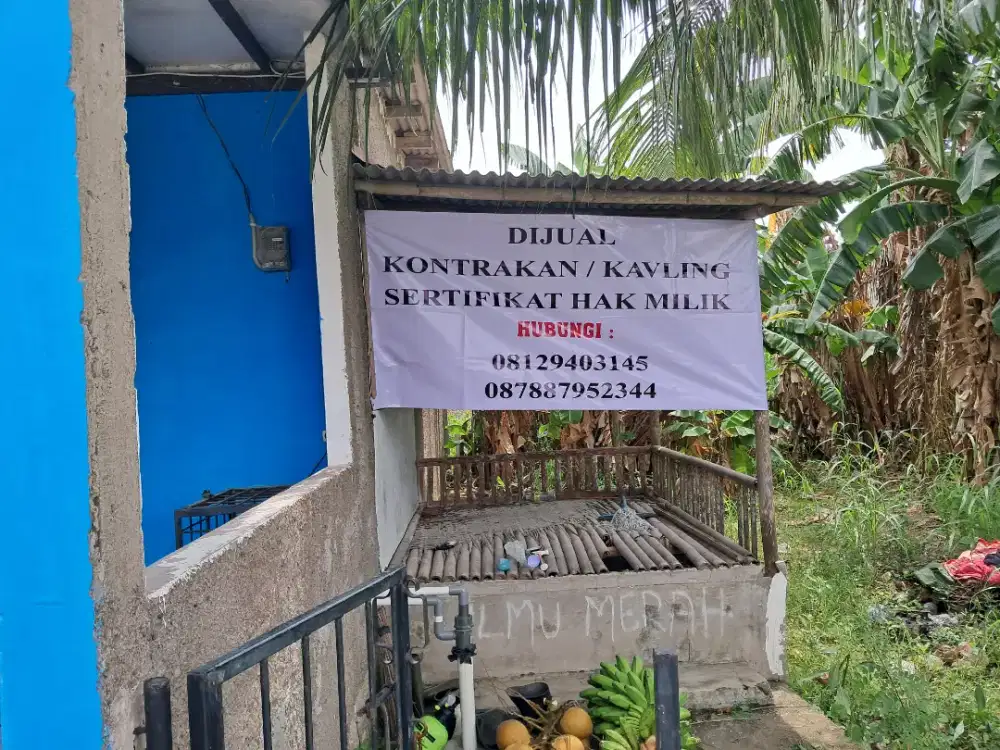 Di Jual rumah kontrakan dan kavling