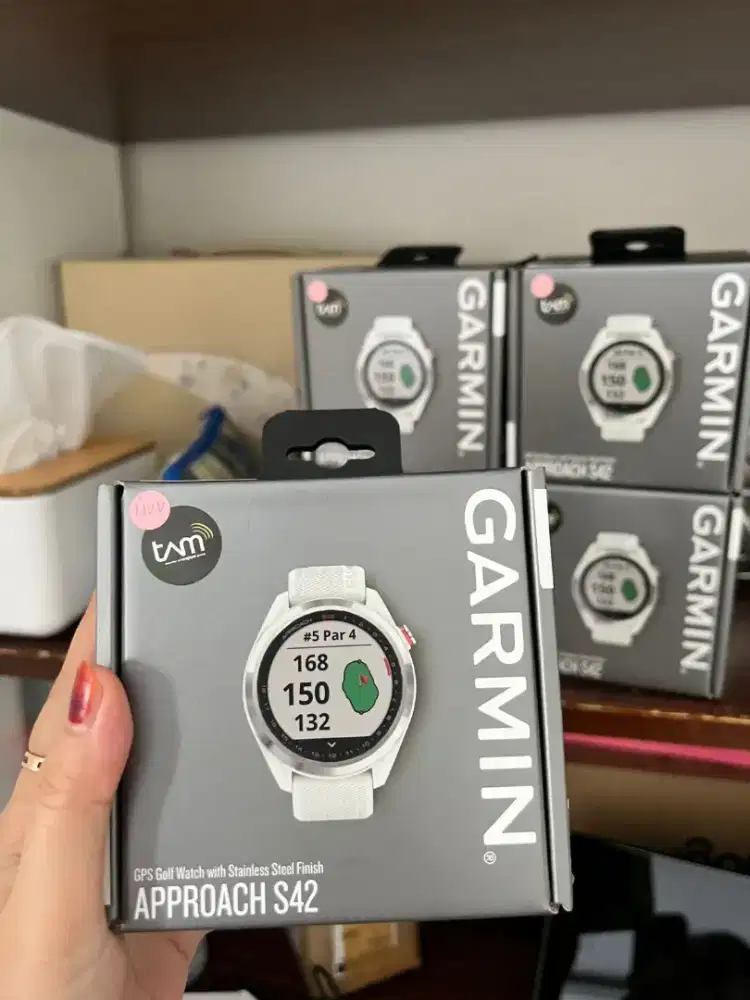 Garmin approach s42 white baru garansi